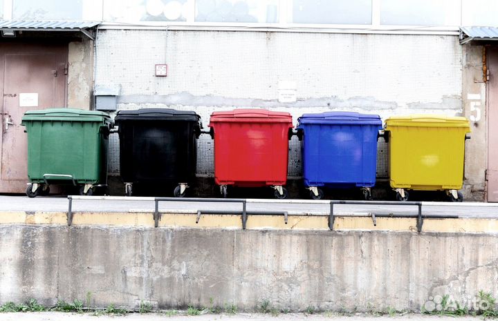 Пластиковый контейнер 1100л. Арт. 1095