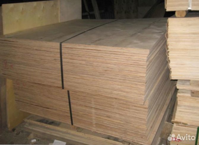 Фанера 4,6,8,10мм без посредников