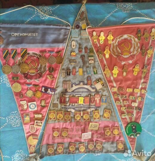 Значки СССР Олимпиада - 80 (коллекция)