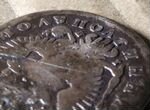 Старинная Серебряная Монета Полуполтинник 1753 г