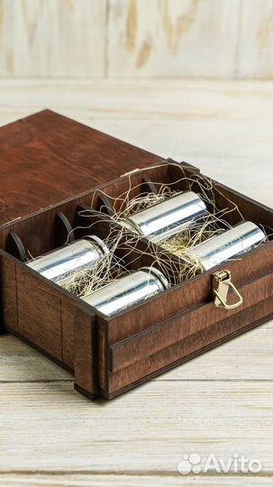 Наборы стопок из гильз подарок мужчине