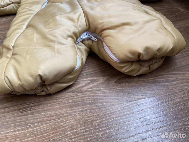 Комбинезон зимний 62 68 + шапочка в подарок