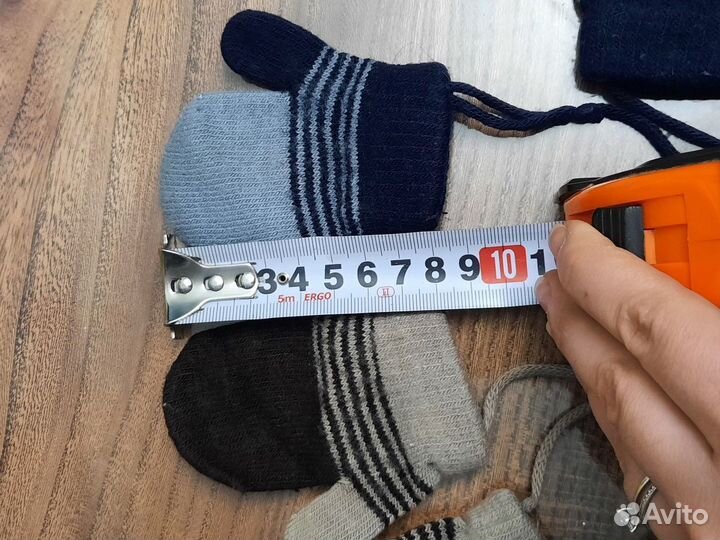 Варежки для малышей (пакетом)