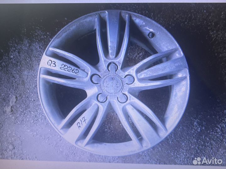 Диск Литой r17 Audi 5*112