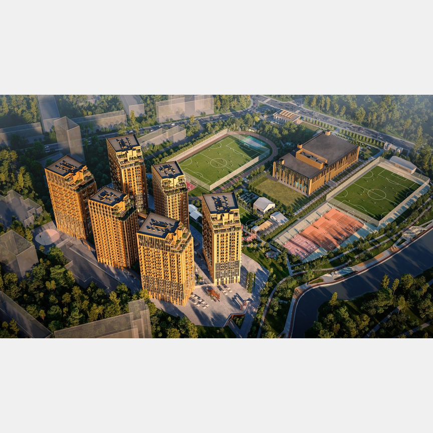 3-к. квартира, 53,4 м², 5/9 эт.