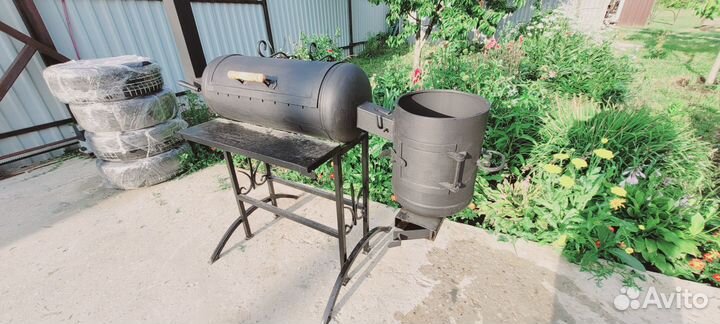 Мангал барбекю смокер