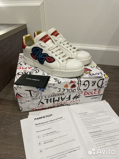 Dolce gabbana кеды женские Оригинал