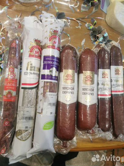 Белорусские колбасы