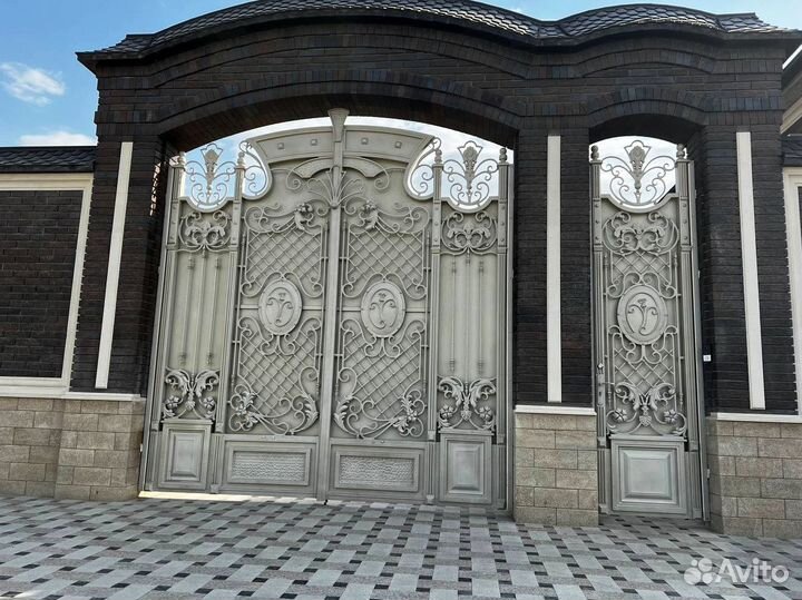 Кованые ворота