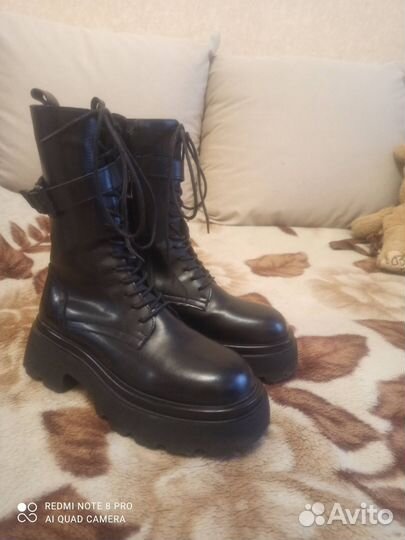 Ботинки женские зимние натуральная кожа 37