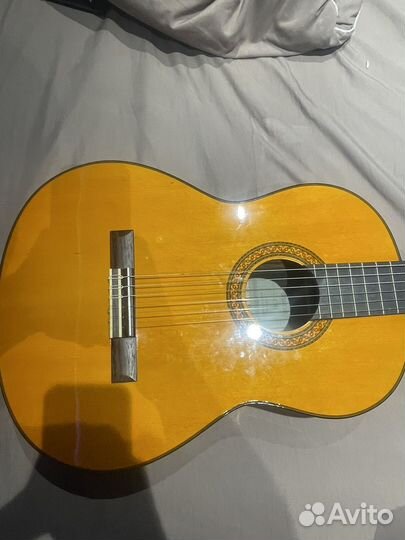 Гитара yamaha c70 + футляр для гитары