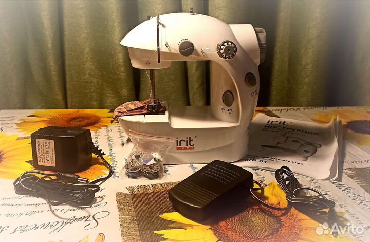Мини швейная машинка Irit IRP-01 (новая)