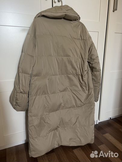Пуховик зимний длинный женский 44 uniqlo