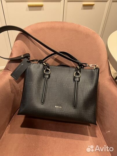 Сумка итальянская натуральная кожа Ripani