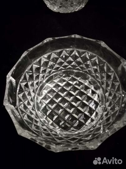 Салатник хрустальный
