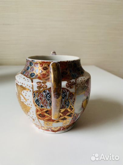 Фарфоровая сахарница япония
