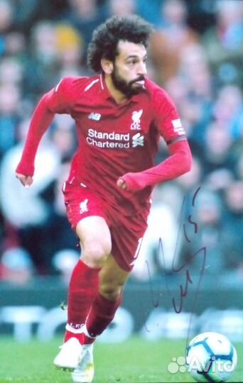 Автограф Мохаммеда Салаха