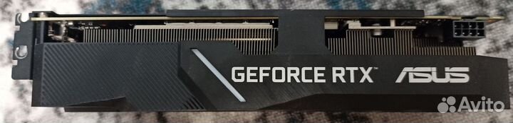 Видеокарта asus dual GeForce RTX 2060 super EVO