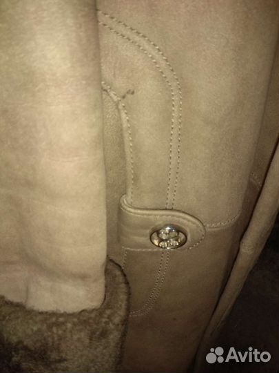 Дублёнка женская + шуба из норки 48