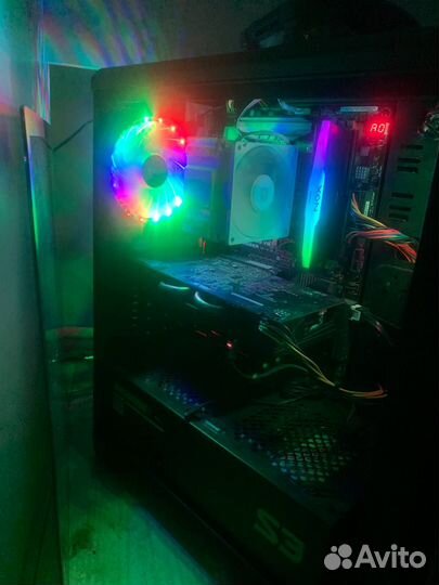 Игровой пк с монитором 180гц