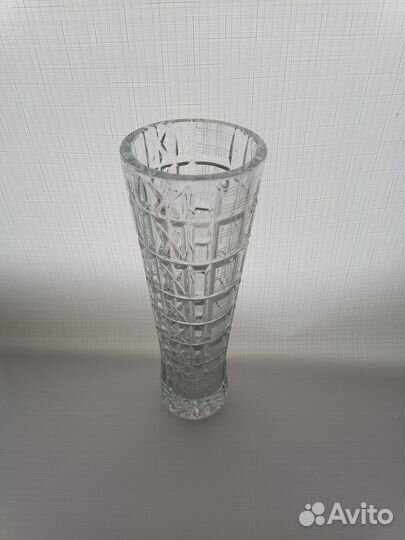 Ваза хрустальная