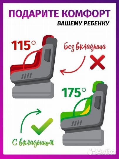 Вкладыш в автолюльку