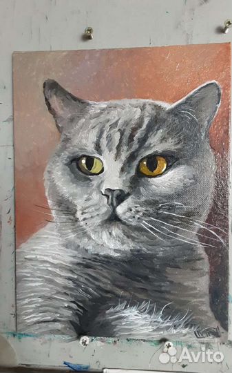 Портрет любимца питомца на заказ