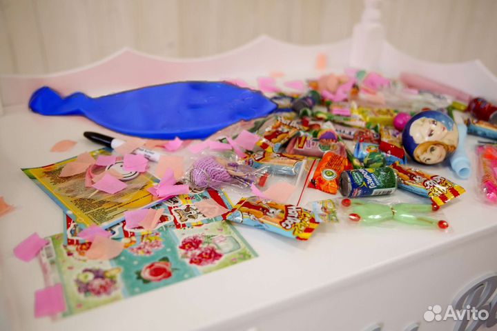 Вау-шар пиньята с наполнением