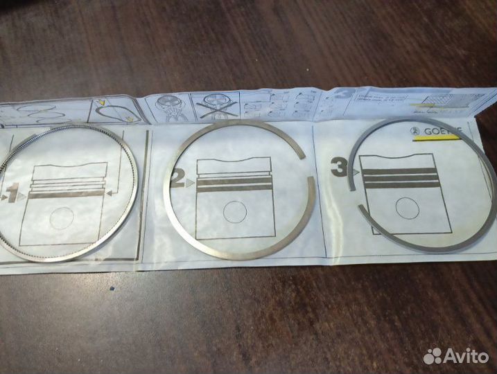 Кольца поршневые Mercedes-Benz G-Class W463