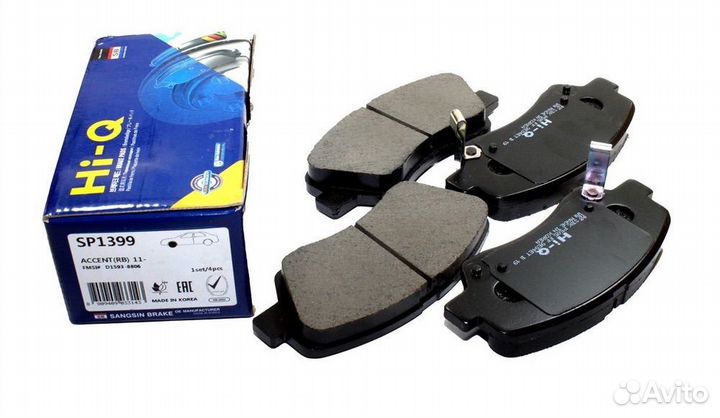 Диски и колодки для Hyundai Solaris / Kia Rio