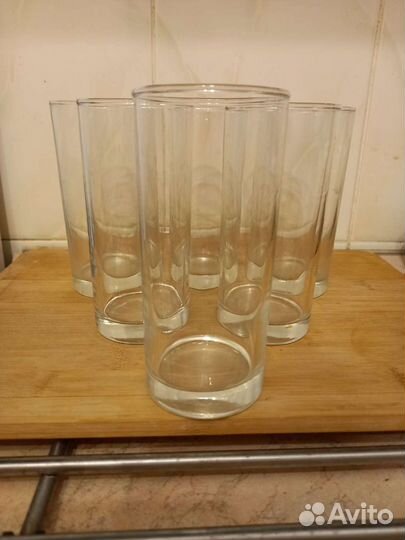 Стаканы, 6 штук
