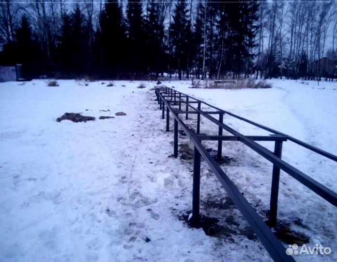 Винтовые сваи с установкой