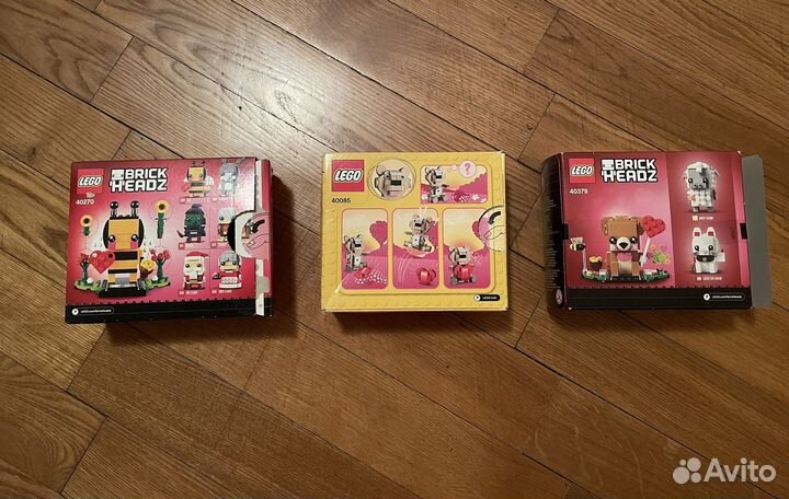 Lego коробка lego Brickheadz пустые коробки