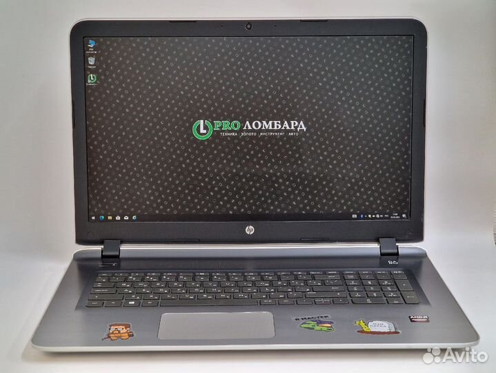 HP 17-G156UR (17''FHD/A10-8700P X4 1.8-3.2GHZ/8GB