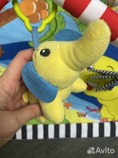 Развивающий коврик +круг для купания