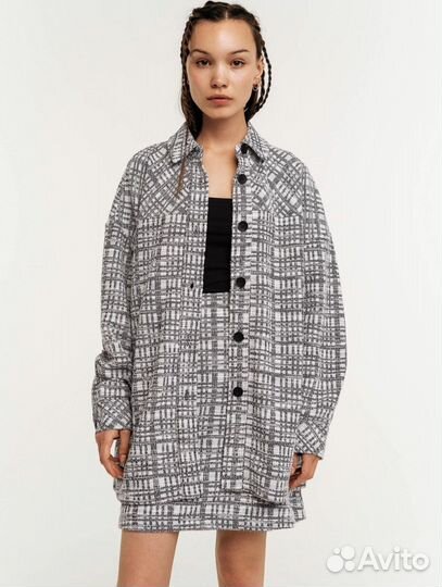 Костюм рубашка с юбкой