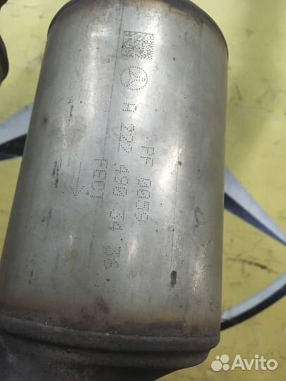 Выхлопная труба Mercedes S klasse W222 W217 C217