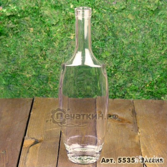 Стеклянная бутылка 0,5л (500 мл)