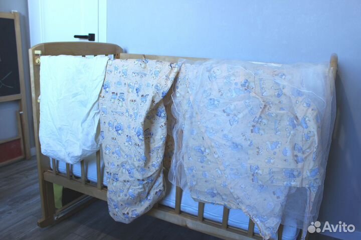 Кровать детская с матрасом икеа