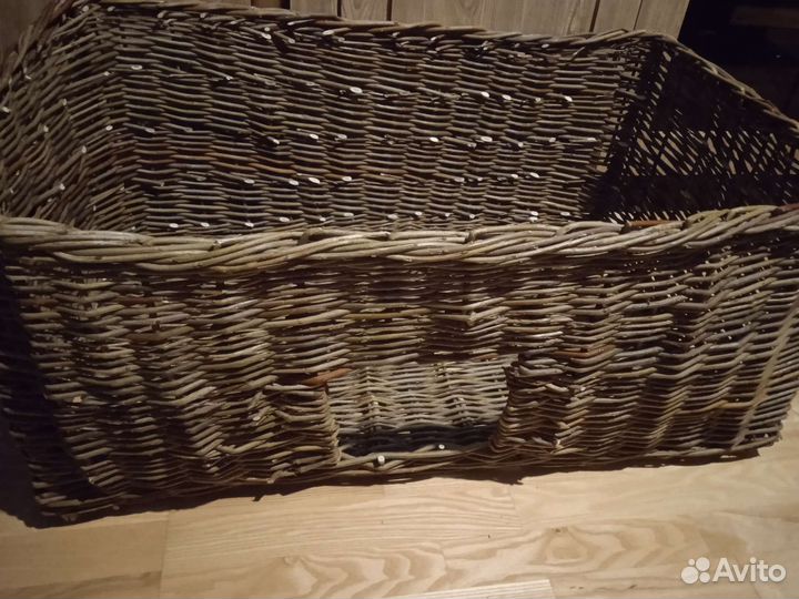 Вольер плетëный / корзина плетëная
