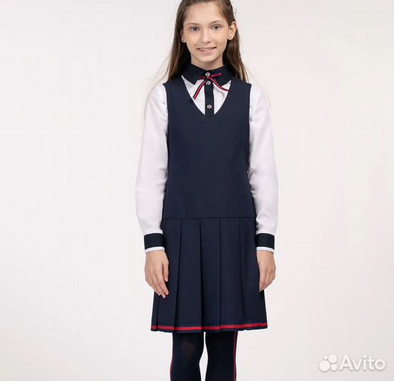 Школьный сарафан 140