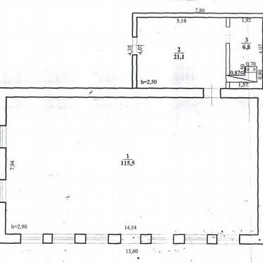 Здание магазина, 143.4 м² на участке 3,06 сот