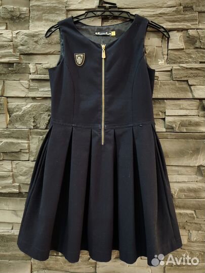 Сарафан маленькая леди 128 синий