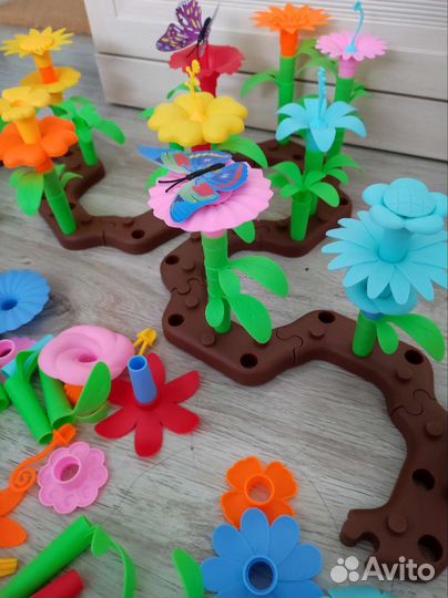 Конструктор цветочки