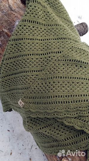 Шаль ручной работы