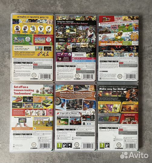 Игры(картриджи) для nintendo switch