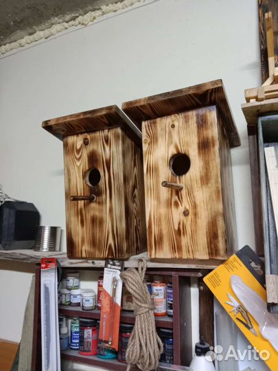 Скворечники из дерева