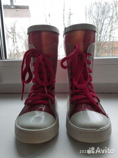 Детские резиновые сапоги 26 размер