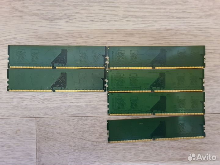 Озу Kingston 4 гб DDR4 2400 мгц dimm CL17 KVR24N1