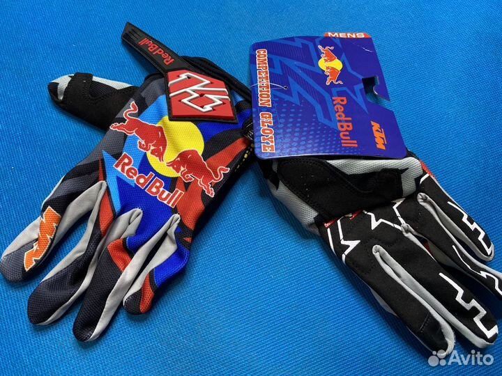 Перчатки red bull